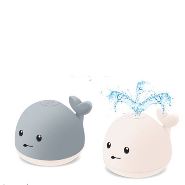 Whale Floating Toy With Light Music LED