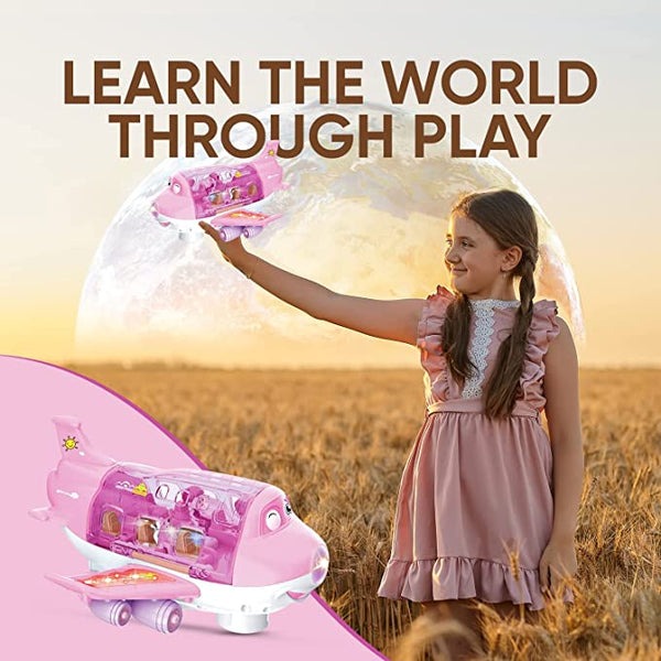 Rotating Electric Toy Plane 360°