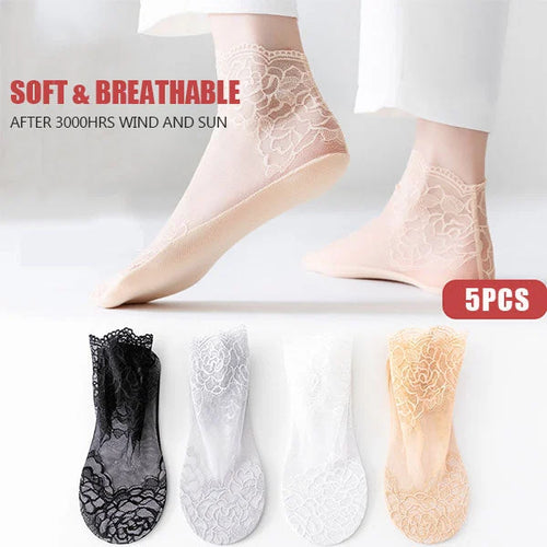 💋NEW Ladies Fashion Lace Socks
