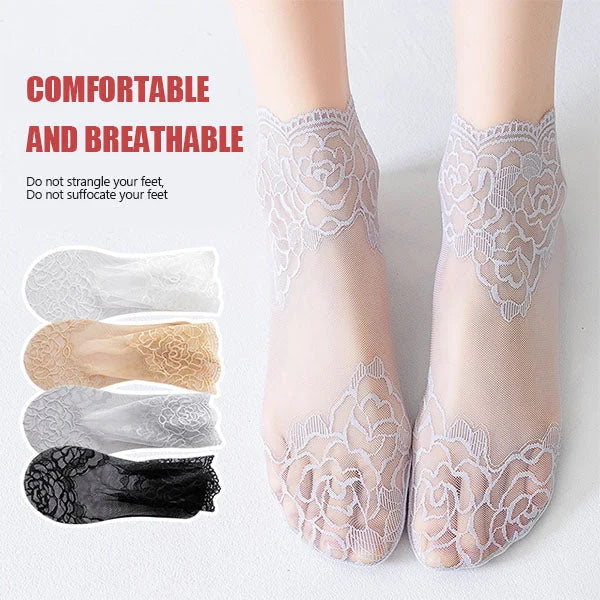 💋NEW Ladies Fashion Lace Socks