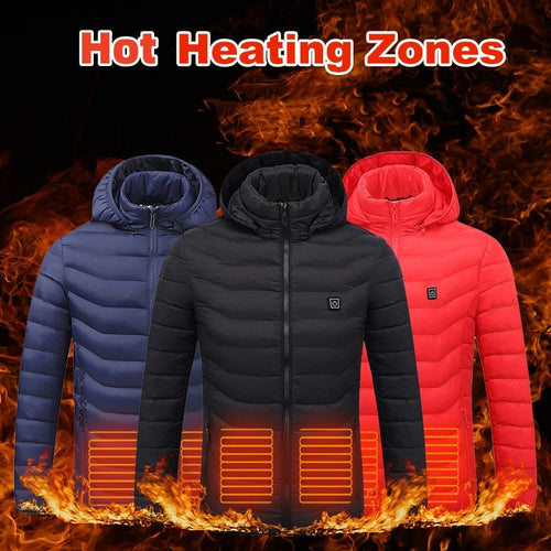 USB Heated Jacket Coat