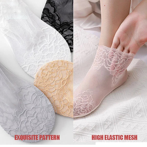 💋NEW Ladies Fashion Lace Socks