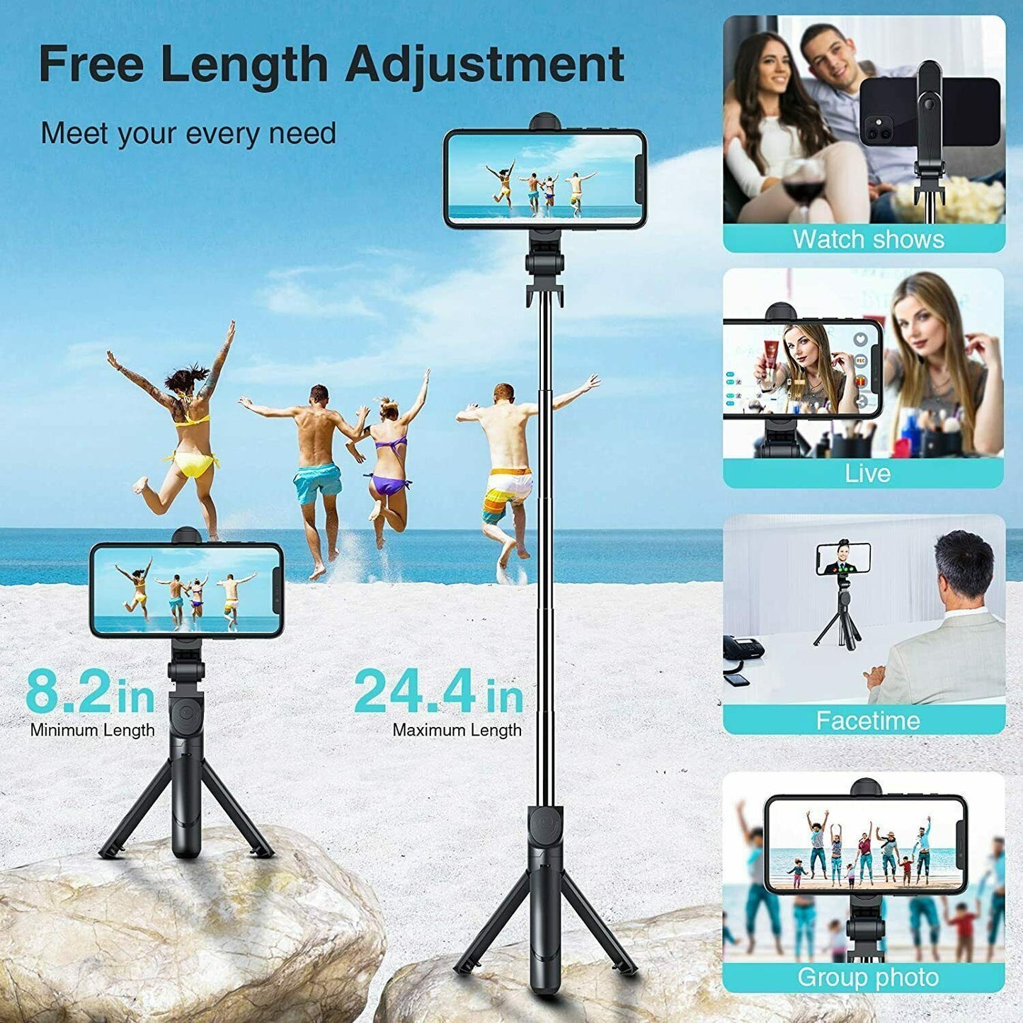 Bluetooth Selfie Stick