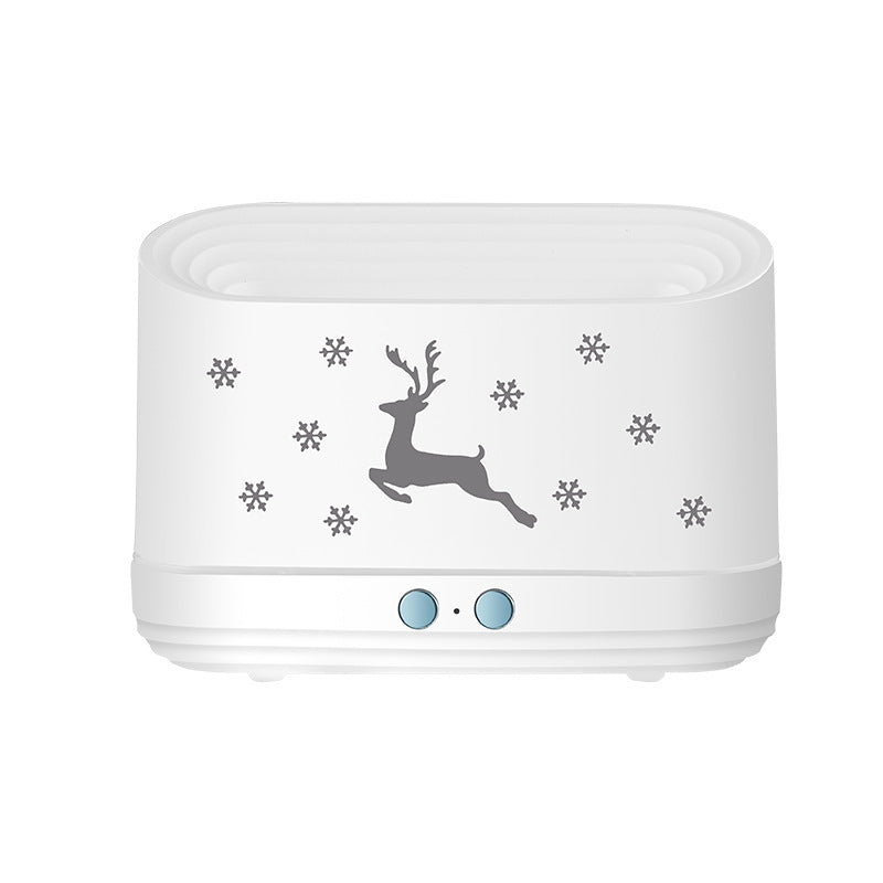 Flame Humidifier Diffuser Mute Household Atmosphere Lamp Christmas Home Decorations