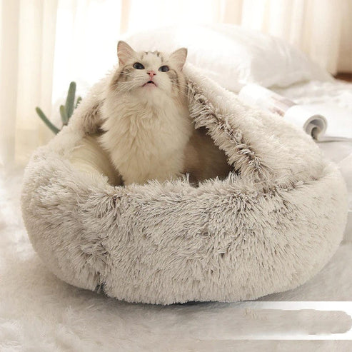 🔥Comfy Hood Pet Bed (🎉✨ Today Free Shipping ✨🎉)