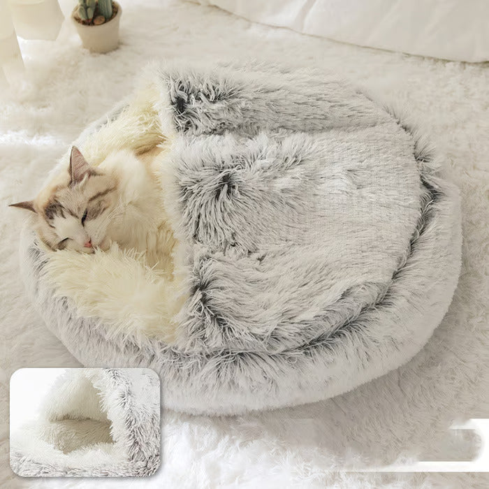 🔥Comfy Hood Pet Bed (🎉✨ Today Free Shipping ✨🎉)
