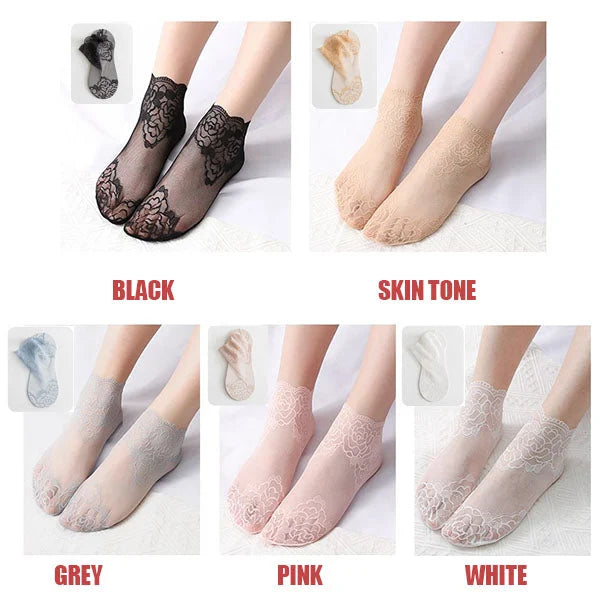 💋NEW Ladies Fashion Lace Socks