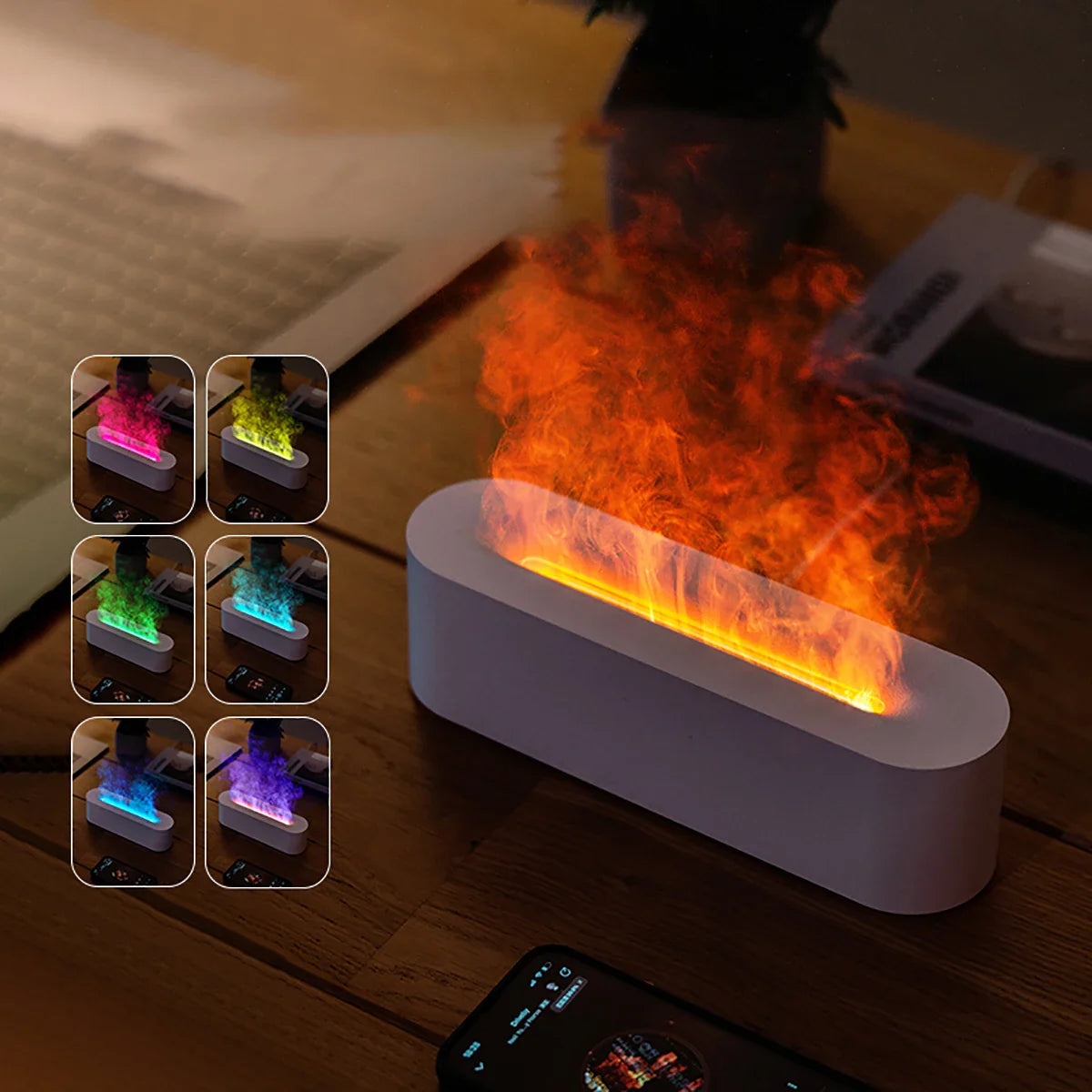 FlameGlow Essential Oil Diffuser 🌲EARLY CHRISTMAS SALE🎁
