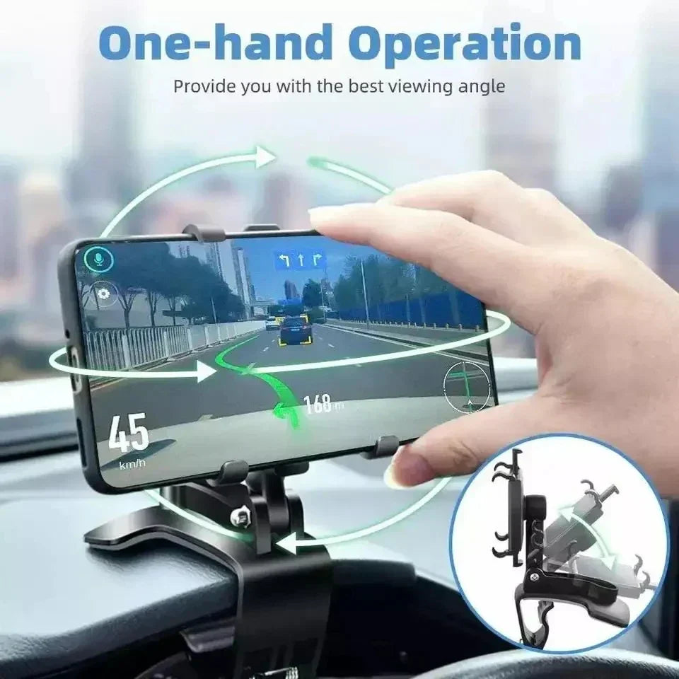 Multifunctional Car Dashboard Mobile Phone Holder
