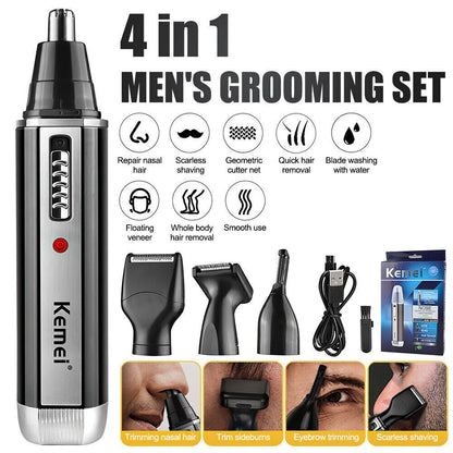4 In 1 Rechargeable  Shaver Trimmer