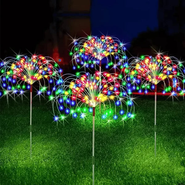 Solar Powered Firefly Garden Light