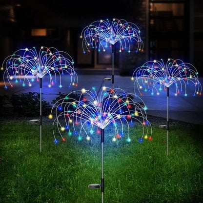 Solar Powered Firefly Garden Light
