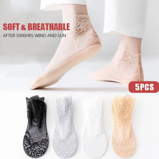 💋NEW Ladies Fashion Lace Socks