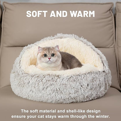 🔥Comfy Hood Pet Bed  (🎉✨ Today Free Shipping ✨🎉)