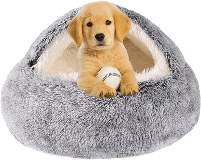 🔥Comfy Hood Pet Bed  (🎉✨ Today Free Shipping ✨🎉)