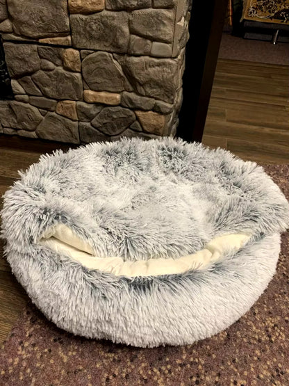 🔥Comfy Hood Pet Bed  (🎉✨ Today Free Shipping ✨🎉)
