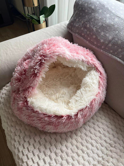 🔥Comfy Hood Pet Bed  (🎉✨ Today Free Shipping ✨🎉)