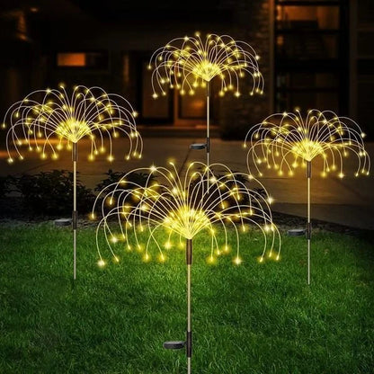 Solar Powered Firefly Garden Light