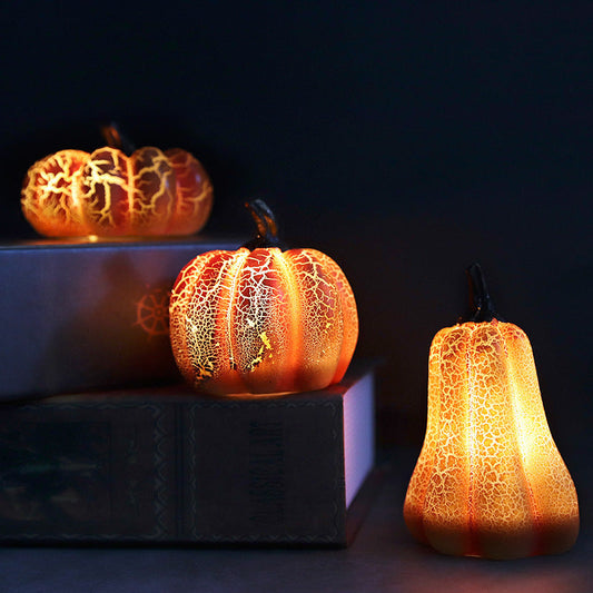 New Halloween Pumpkin Lantern  LED Candle Lamp