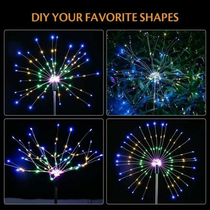 Solar Powered Firefly Garden Light