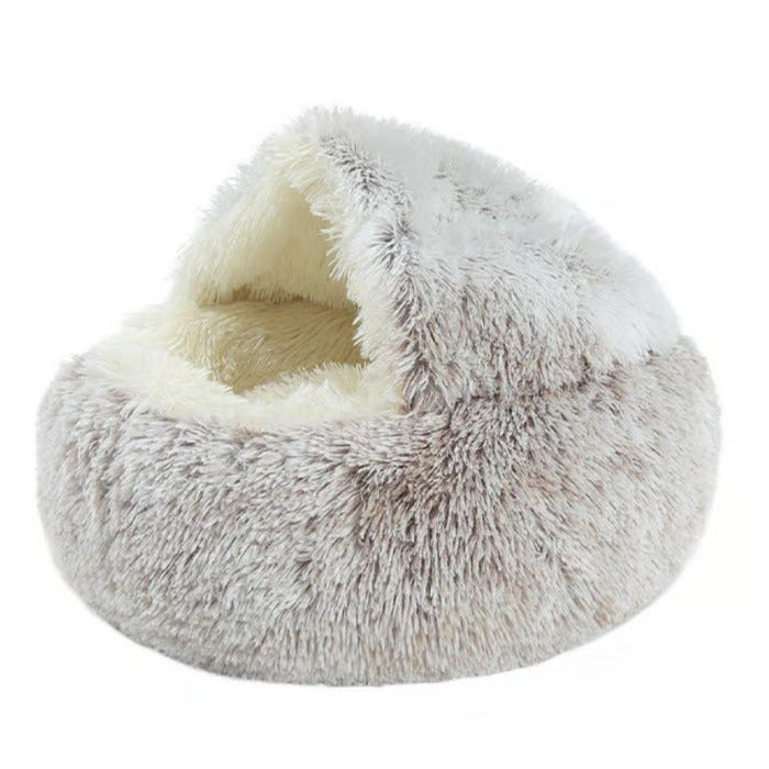 🔥Comfy Hood Pet Bed  (🎉✨ Today Free Shipping ✨🎉)