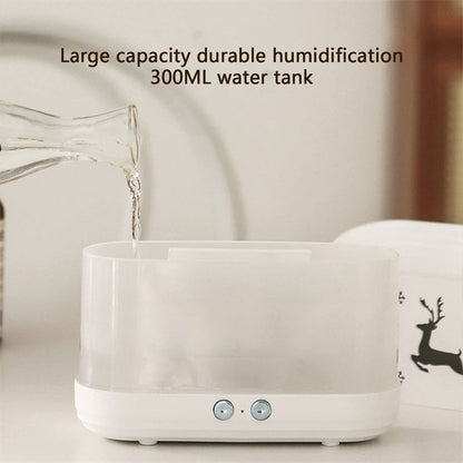 Flame Humidifier Diffuser Mute Household Atmosphere Lamp Christmas Home Decorations