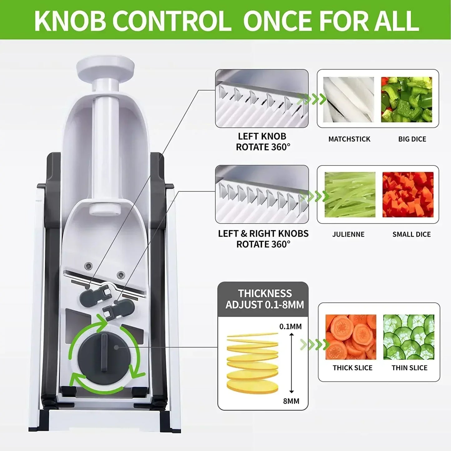 Safe Kitchen Slicer 🔥